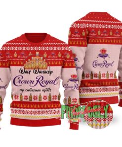 Funny Walt Whiskey Crown Funny Christmas Sweaters