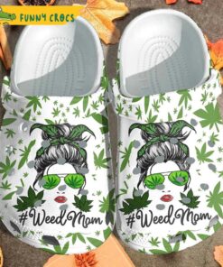 Funny Weed Mom Cannabis Crocs Shoes