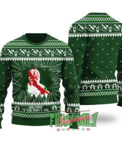 Funny Welcome To The Party Die Hard Sweater