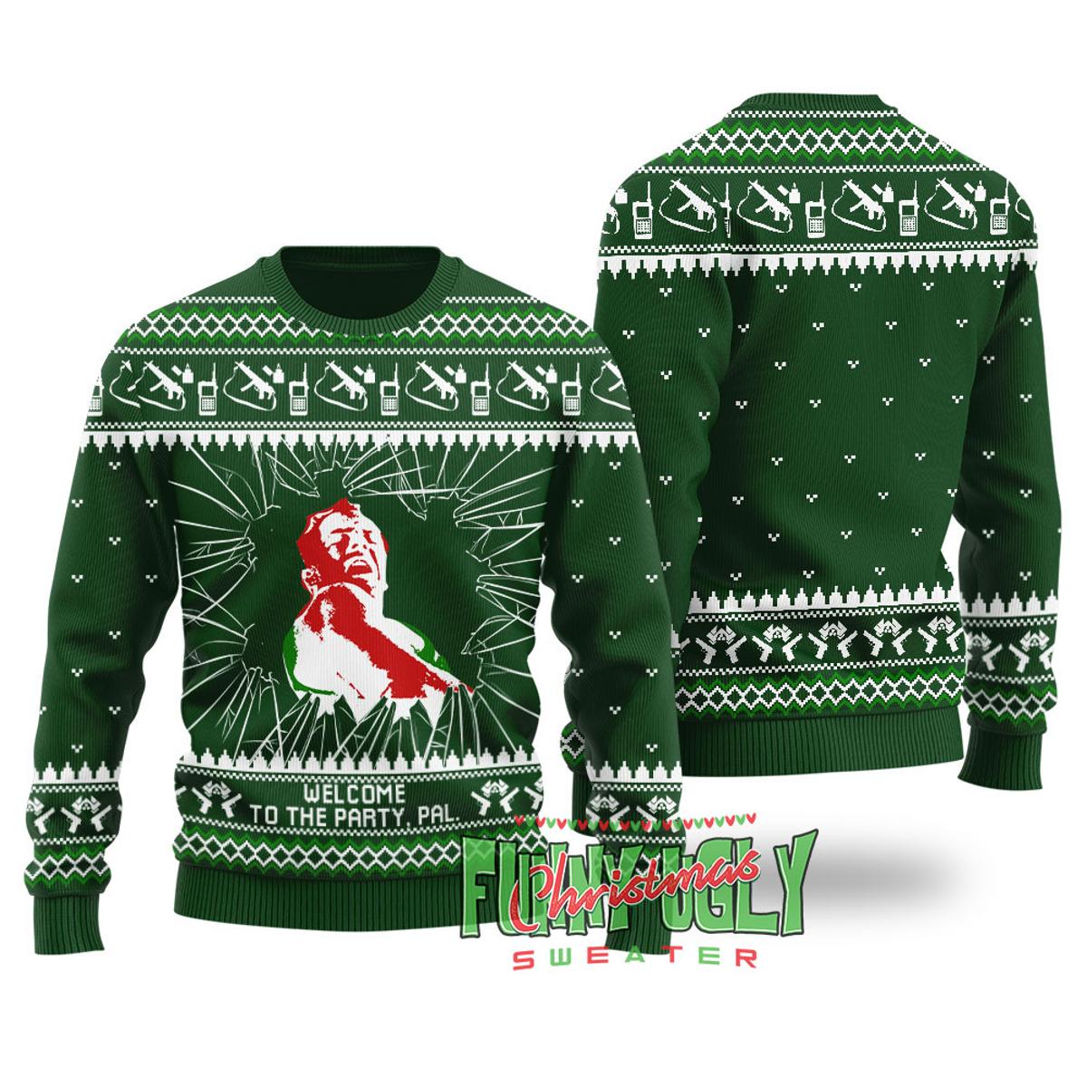 Funny Invader Zim Christmas Sweater Men