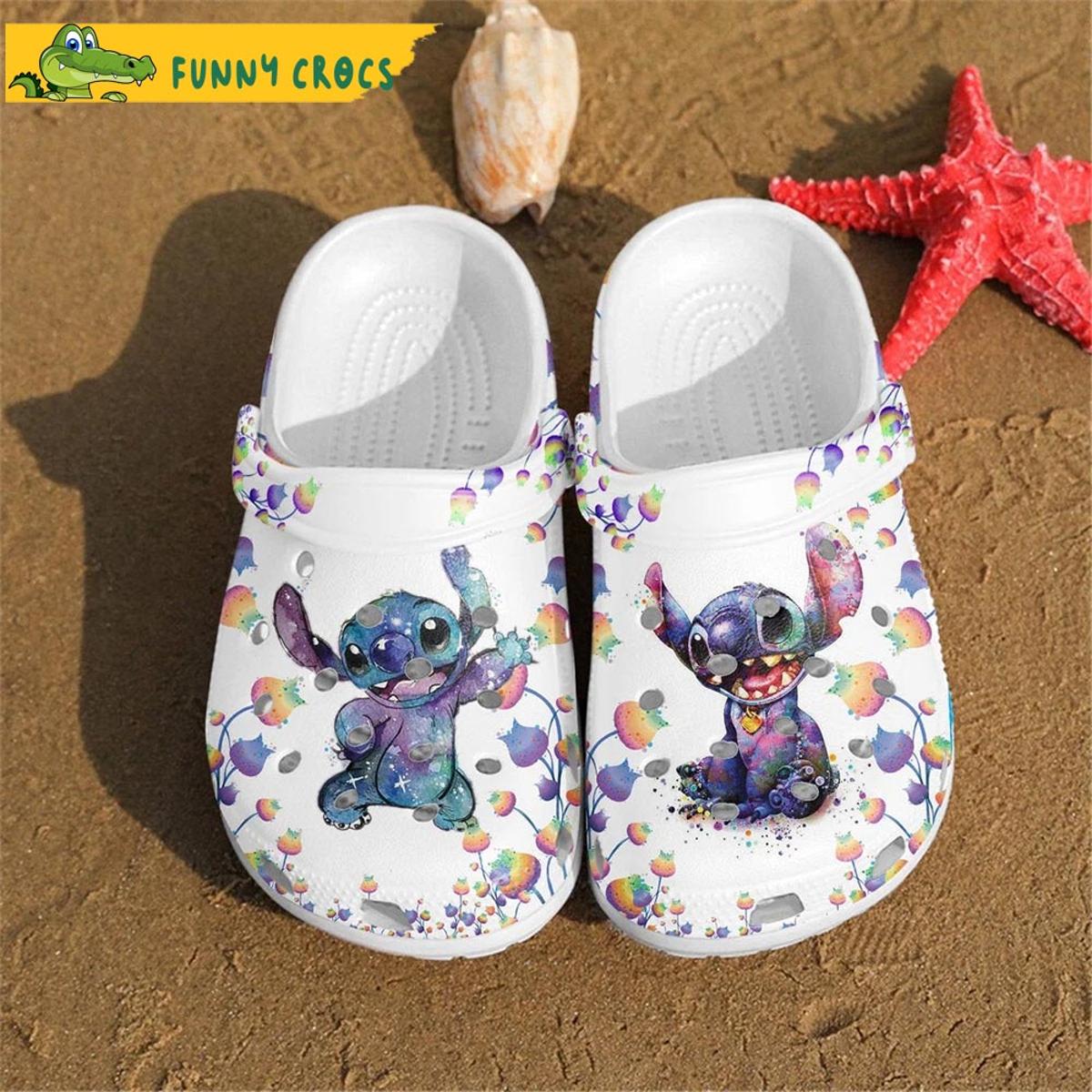 Customized Disney Cute Stitch Crocs Slippers