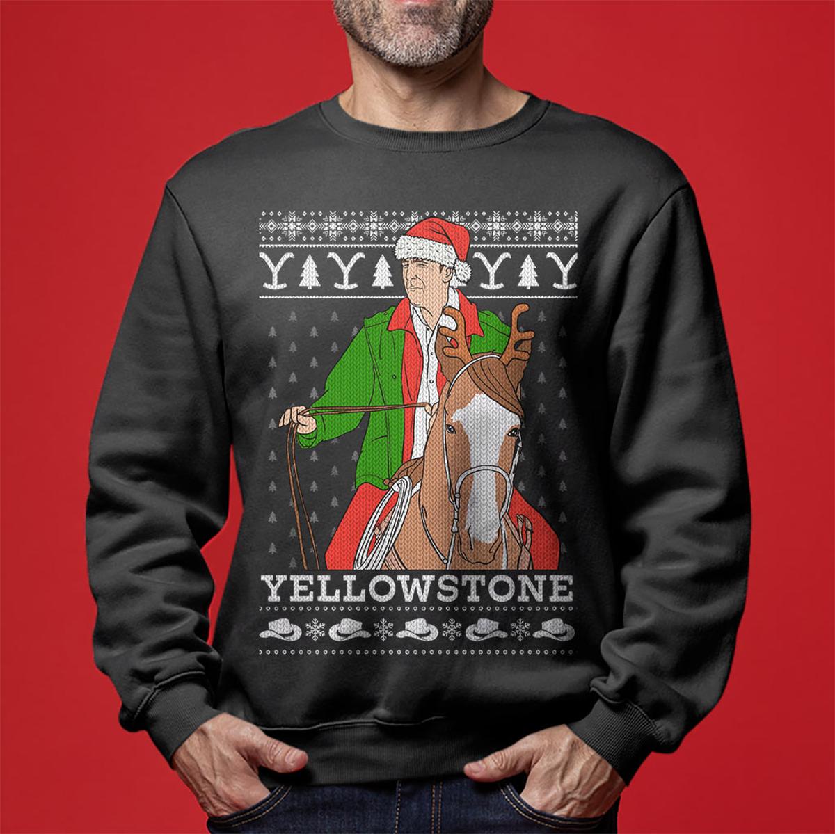 Yellowstone Christmas Sweaters Women