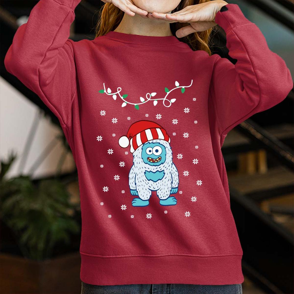 Pretty Kitten Trouble Funny Christmas Sweaters