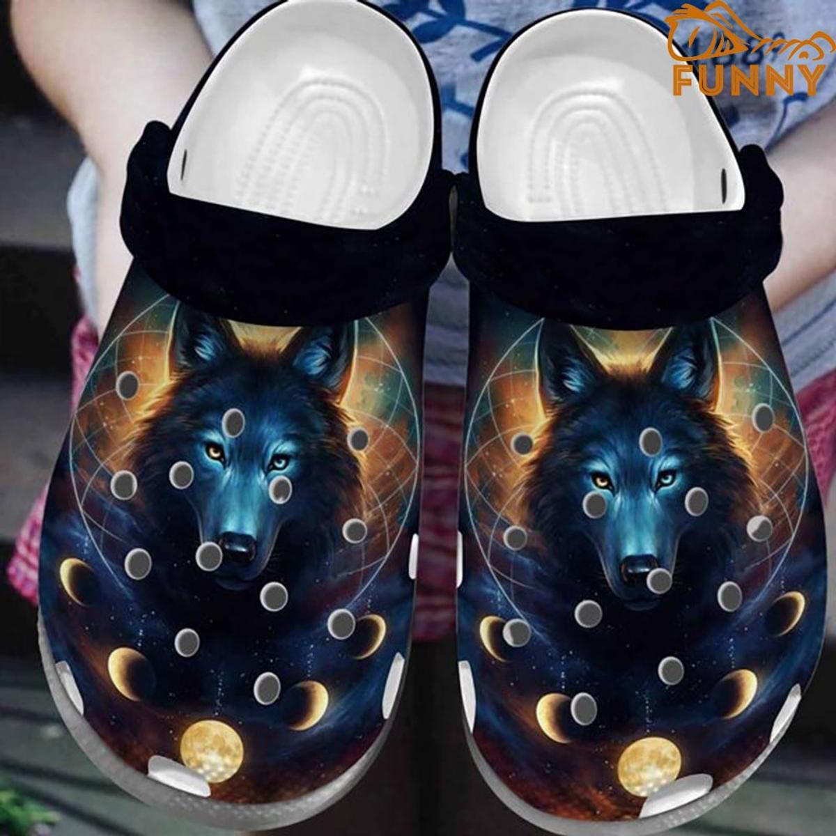 Empire Wolf Crocs Sandals