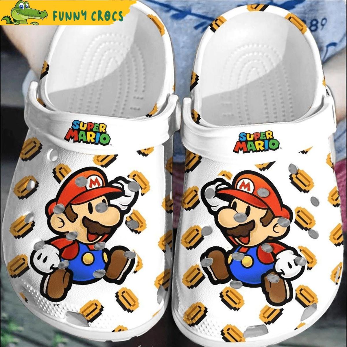 Mario Crocs Shoes