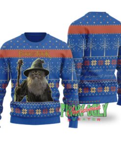 Merry Christmas Precious Lotr Ugly Sweaters