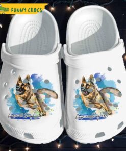 German Shepherd Cute Dog Crocs Shoes