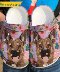 German Shepherd Looking For Some Ones I?€™m A Dog Lover Cute Crocs Clog