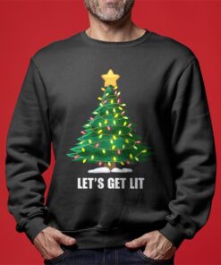 Get Lit Mens Ugly Sweater