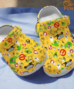 Ghostbusters Yellow Crocs Sandals