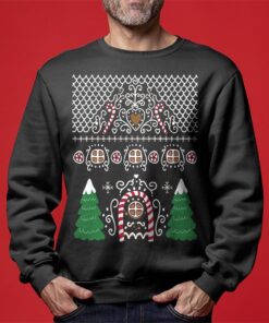 Gingerbread House Funny Christmas Sweater