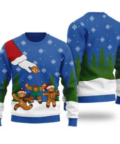 Gingerbread Mens Ugly Sweater