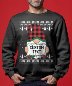 Gnome Personalized Christmas Sweater