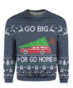 Go Big Or Go Home Christmas Sweater