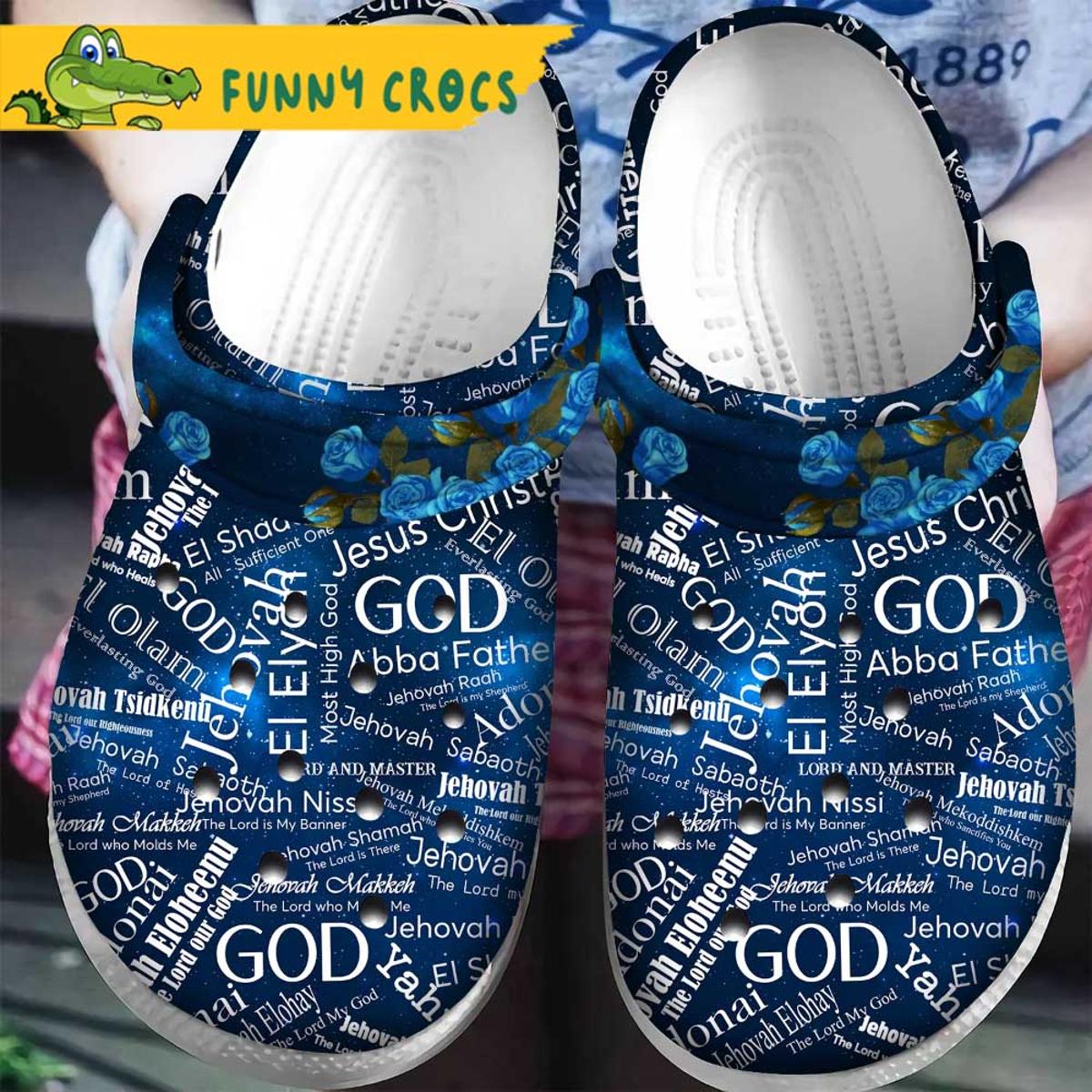 Christian Crocs Sandals