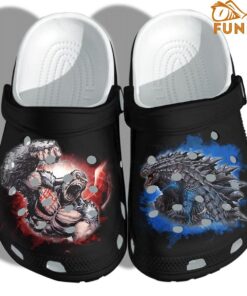 Godzilla Vs Kong Movie Crocs Clog Shoes