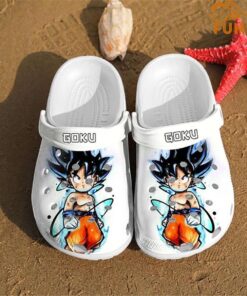 Goku Anime Crocs Clog Shoes