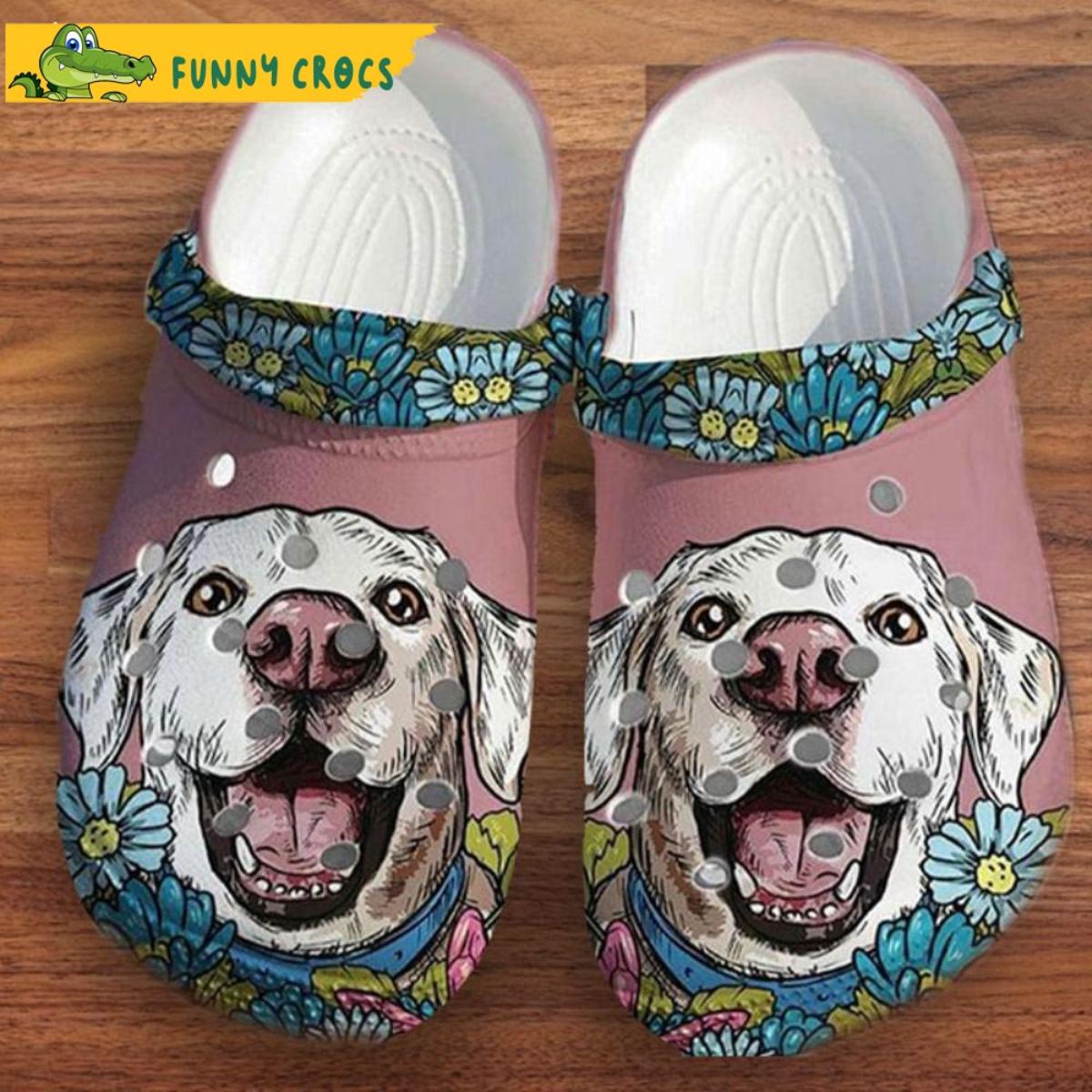 Golden Retriever Lover Dog In Crocs Clog Shoes