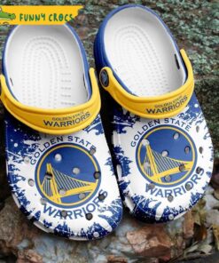 Golden State Crocs Slippers