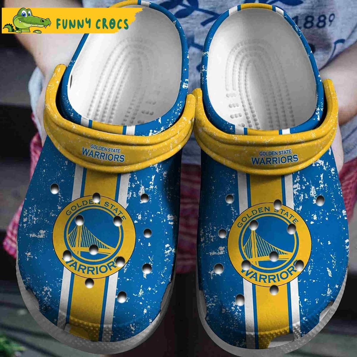 Golden State Warriors Crocs Shoes