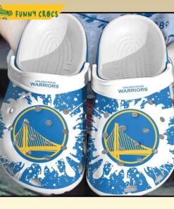 Golden State Warriors Crocs Shoes