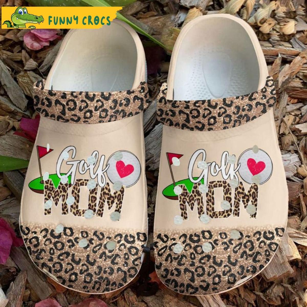 Personalized Wooden Band Golf Crocs Sandals