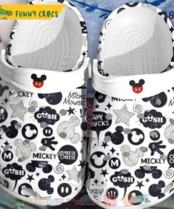 Gosh Cheese Mickey Mouse Crocs Clog Shoes