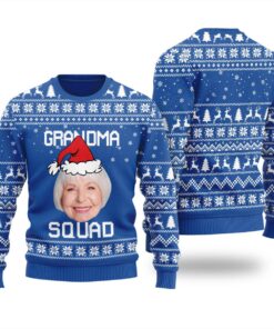 Grandma Squad Personalized Christmas Sweater