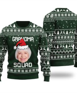 Grandma Squad Personalized Christmas Sweatshirt