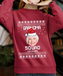 Grandma Squad Personalized Ugly Sweater