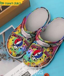 Grateful Dead Bears Hippie Crocs Sandals