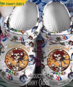 Grateful Dead Bears Skull Crocs Slippers