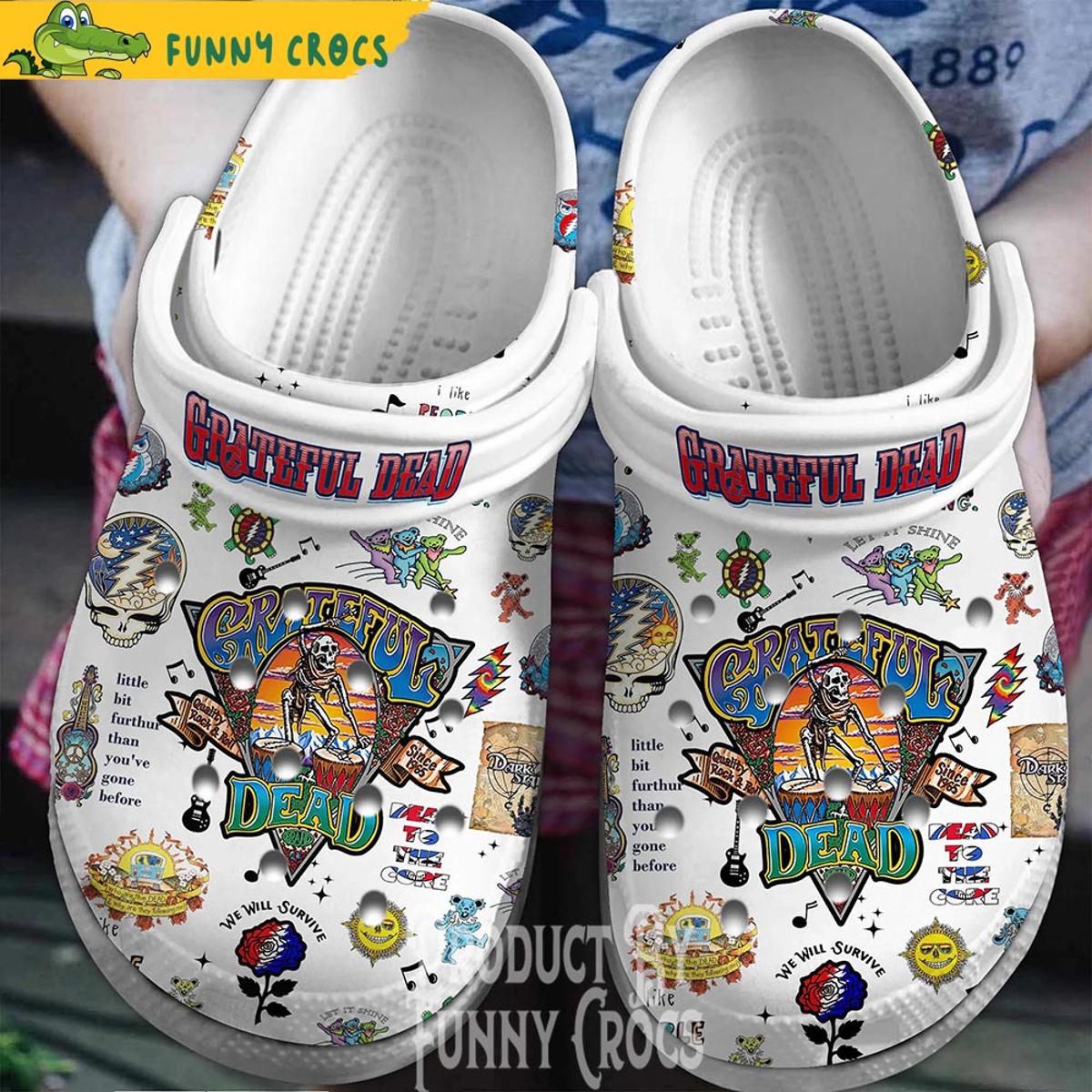 Grateful Dead Gifts Crocs Sandals