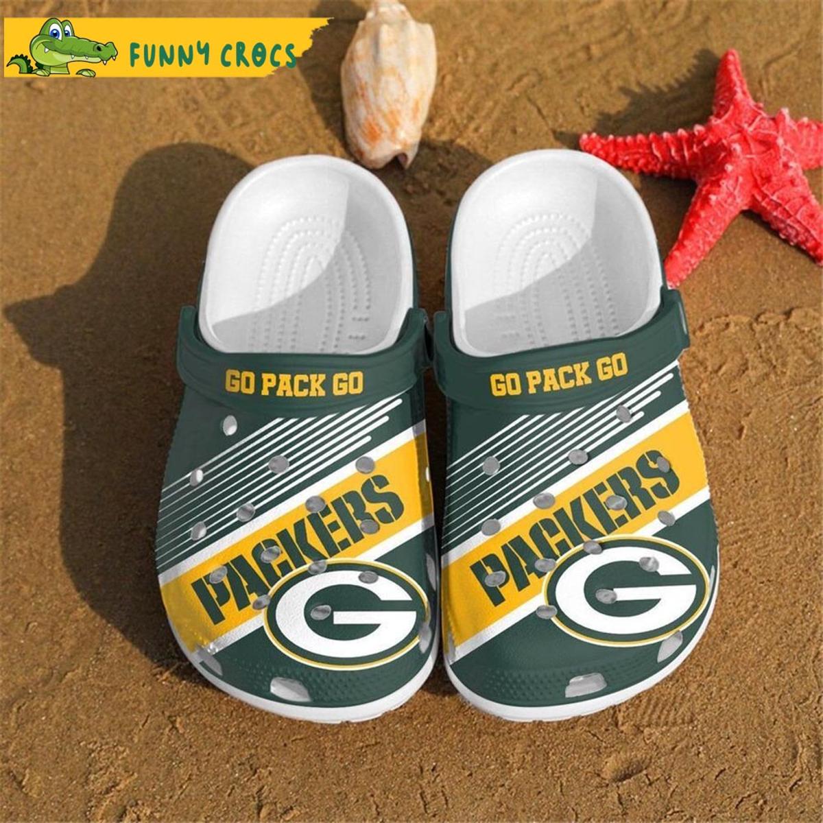 Green Bay Packers Crocs Shoes