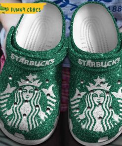 Green Logo Starbucks Crocs Clog Shoes