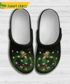 Green Zoro One Piece Crocs Shoes