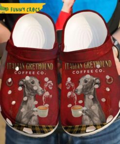 Greyhound Boho Dog Crocs Shoes