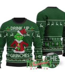 Grinch Stealing Stella Artois Ugly Sweater