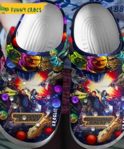 Custom Guardian Of The Galaxy Crocs Slippers