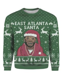 Gucci Mane East Atlanta Santa Christmas Sweater