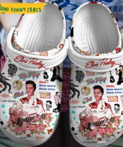 Elvis Presley Pattern Crocs Classic