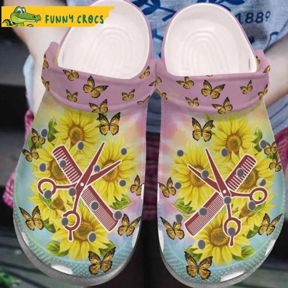 Love Butterfly Classic Crocs Shoes