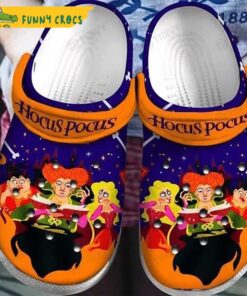 Halloween 3 Witches From Hocus Pocus Sanderson Sisters Crocs Sandals