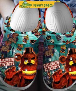 Halloween At Freddy?€™s Crocs Shoes