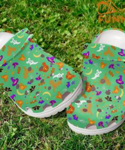 Halloween Green Disney Crocs Slippers