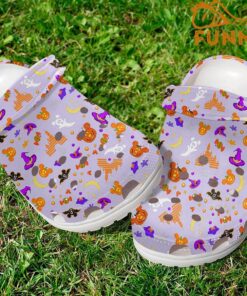 Halloween Light Purple Disney Crocs Shoes