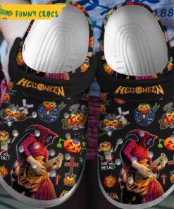 Halloween Music Crocs Clog Shoes