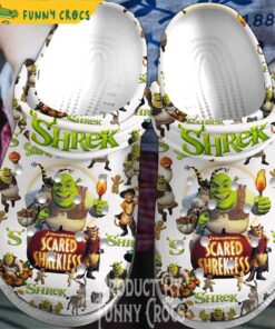 Halloween Shrek Crocs Clog Shoes