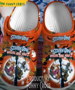 Happy Halloween Scooby Doo Crocs Shoes