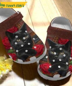 Happy Black Cat Appreciation Day Crocs Shoes